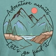 thumbnail image 3 of CafePress - Adventure Awaits Let'S Go Find It T Shirt - Mens Comfort Colors Shirt, 3 of 5