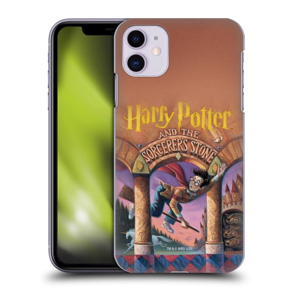 Head Case Designs Officially Licensed Harry Potter Literary Covers Sorcerer's Stone Hard Back Case Compatible with Apple iPhone 11