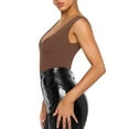 thumbnail image 3 of Liacowi Women Sleeveless Tank Vest Sexy V Neck Backless Cami Top Summer Crop Top Clubwear Slim Fit, 3 of 6