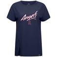 thumbnail image 2 of Women's Levelwear Navy Los Angeles Angels Influx Sizzle T-Shirt, 2 of 3