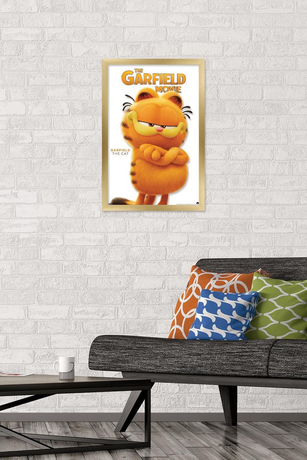 The Garfield Movie - Garfield Feature Series 24 Wall Poster with Magnetic Frame, 22.375" x 34"