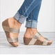 thumbnail image 4 of Sandalias de mujer de tacón alto con cuña estilo verano, cómodas, fáciles de combinar, talla 34-43, 4 of 5