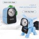 thumbnail image 4 of Bonito reloj despertador para niños, reloj de escritorio con perro Robot de dibujos animados, divertido juguete Reversible, reloj despertador para dormitorio, relojes de aguja de escritorio de viaje, 4 of 5