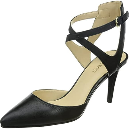 

NINE WEST Women s Paddysday Leather Black 8.5 M US New