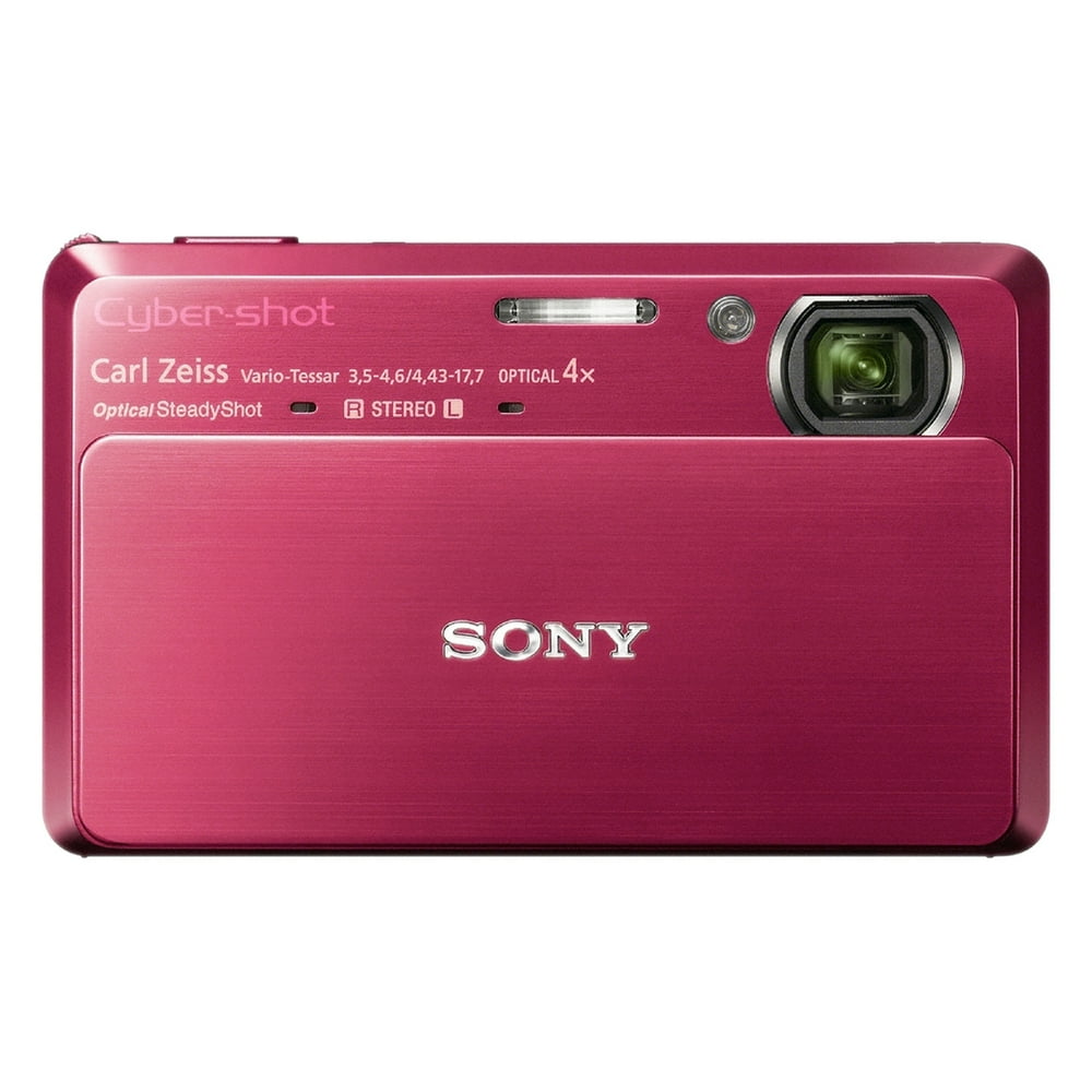 Sony Cybershot DSCTX7 10.2 Megapixel Compact Camera, Red Walmart