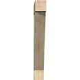 thumbnail image 2 of Ekena Millwork 6"W x 38"D x 46"H Traditional Block Rough Sawn Bracket, Douglas Fir, 2 of 4