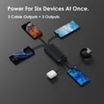 thumbnail image 3 of Portable Charger with Built in Cables, Slim 10000mAh Travel Battery Pack, 3 of 6