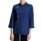 thumbnail image 3 of Chaqueta de chef unisex, ropa de camarero, ropa de verano para catering, ropa de trabajo XXL, 3 of 9