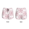 thumbnail image 3 of KLL Christmas Snowflakes Pattern Shorts Women,Athletic Shorts High Waisted Running Shorts Pocket Sporty Short Gym Elastic Workout Shorts-Large, 3 of 7