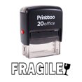 thumbnail image 1 of Printtoo Office Stationary FRAGILE Self Inking Rubber Stamp Stamp-Black, 1 of 1