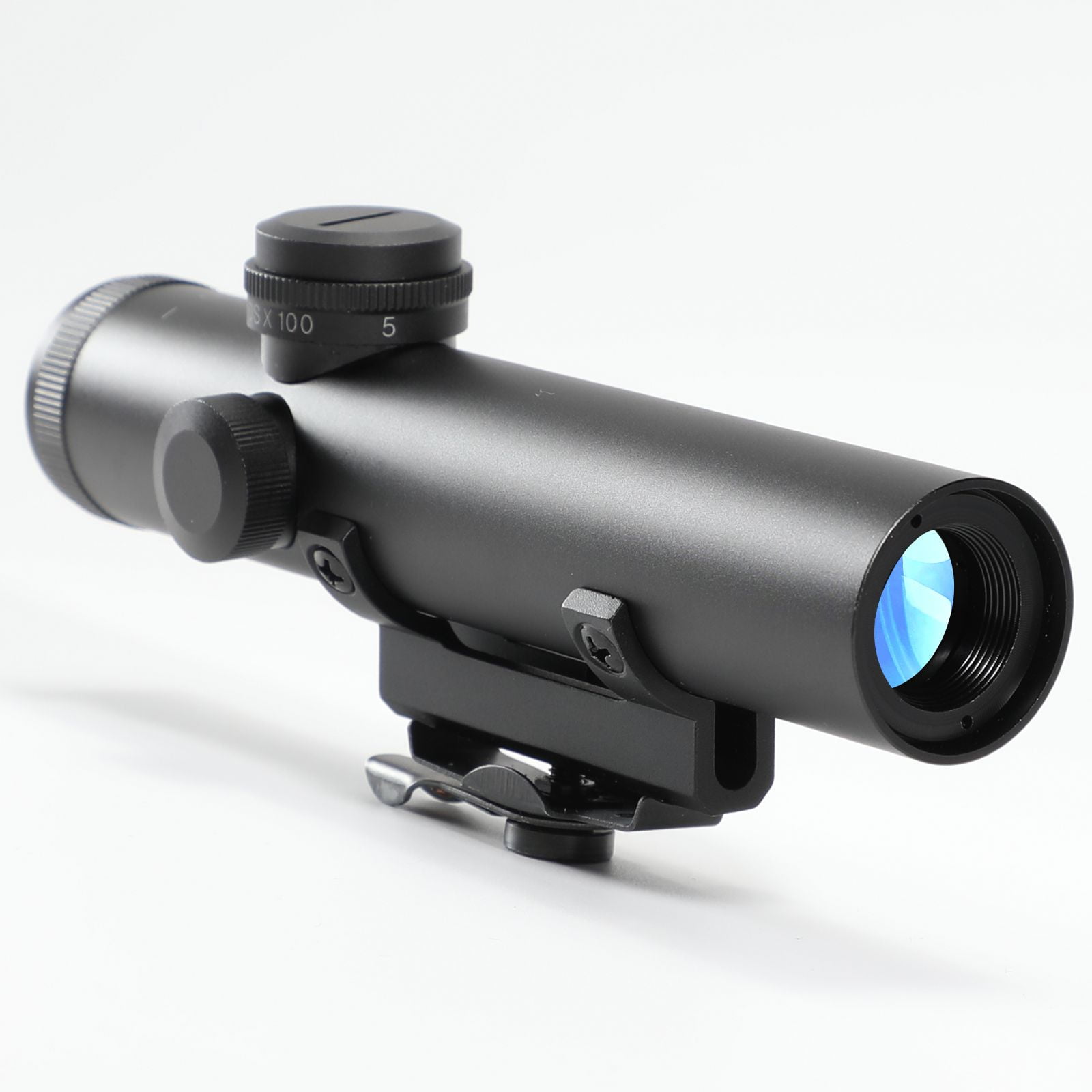 Rifle Scope 4x20, Carry Handle Rifle Scope, Peep Sight Mount, Retro A2 Style