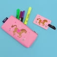 thumbnail image 6 of Wildkin Horses Child, Toddler Pencil Pouches in Pink for Girls, Features Vibrant, Playful Design, 2 pack, 6 of 7