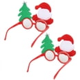 thumbnail image 3 of Gafas de juguete, gafas decorativas de estilo navideño, gafas para niños, gafas de juguete, decoración magistralmente creada, 3 of 8