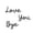 G Love You Bye Wood Sign#7, variant on Love You Bye Sign Above Door Wooden Door Topper Decoration, 2026 New Love You Bye Sign for Wall Door Hallway Entryway Decorations Express Loves and Warm, Black