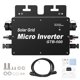 thumbnail image 1 of Microinversor de conexión a red solar de 600 W, inversor solar impermeable con monitor de aplicación WiFi AC220 V negro, 1 of 9