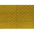 thumbnail image 1 of Ahgly Company Machine Washable Indoor Rectangle Solid Yellow Modern Area Rugs, 3' x 5', 1 of 4