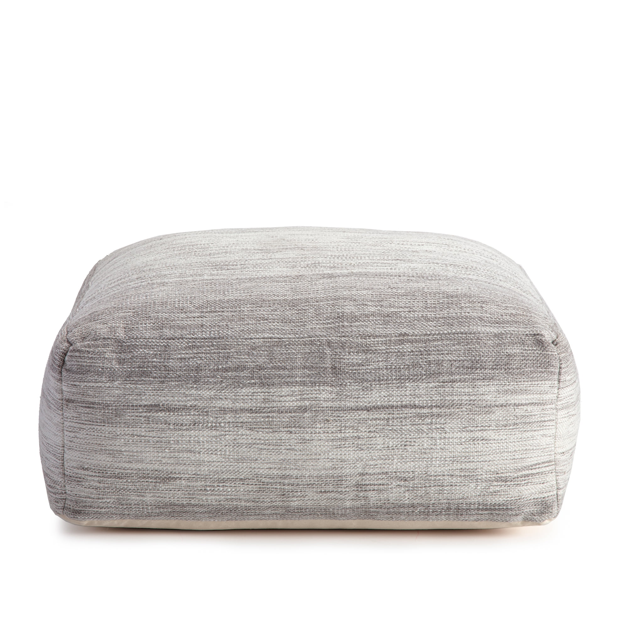 Anji Mountain Cotton Polyester Square Poufs