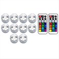 thumbnail image 1 of Mini Luces LED Sumergibles, Velas Subacuáticas con Control Remoto para Centros de Mesa de Calabaza, Fiestas, Bodas y Halloween., 1 of 5