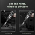 thumbnail image 3 of Portable Vacuum Cleaner for Home Car with Flat and Brush Nozzle Battery Display Dightal Screen Mini Vacuum Cleaner with Reusable Filter for Sofa Keyboards Car, 3 of 7