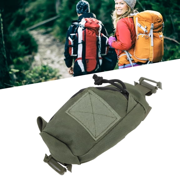GASTROPOD Strap Pack Clip On Pouch EDC Tools Sundries Accessory Bag Backpack Shoulder Strap Pocket Backpack Attachment for Hikers, Travelers, Students, and Commuters