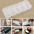 thumbnail image 4 of Molde para sushi (16 * 6 * 3,4 mm) - Molde para sushi Nigiri japonés Bola de arroz Máquina para hacer 5 rollos Prensa antiadherente Herramienta Bento, 4 of 5