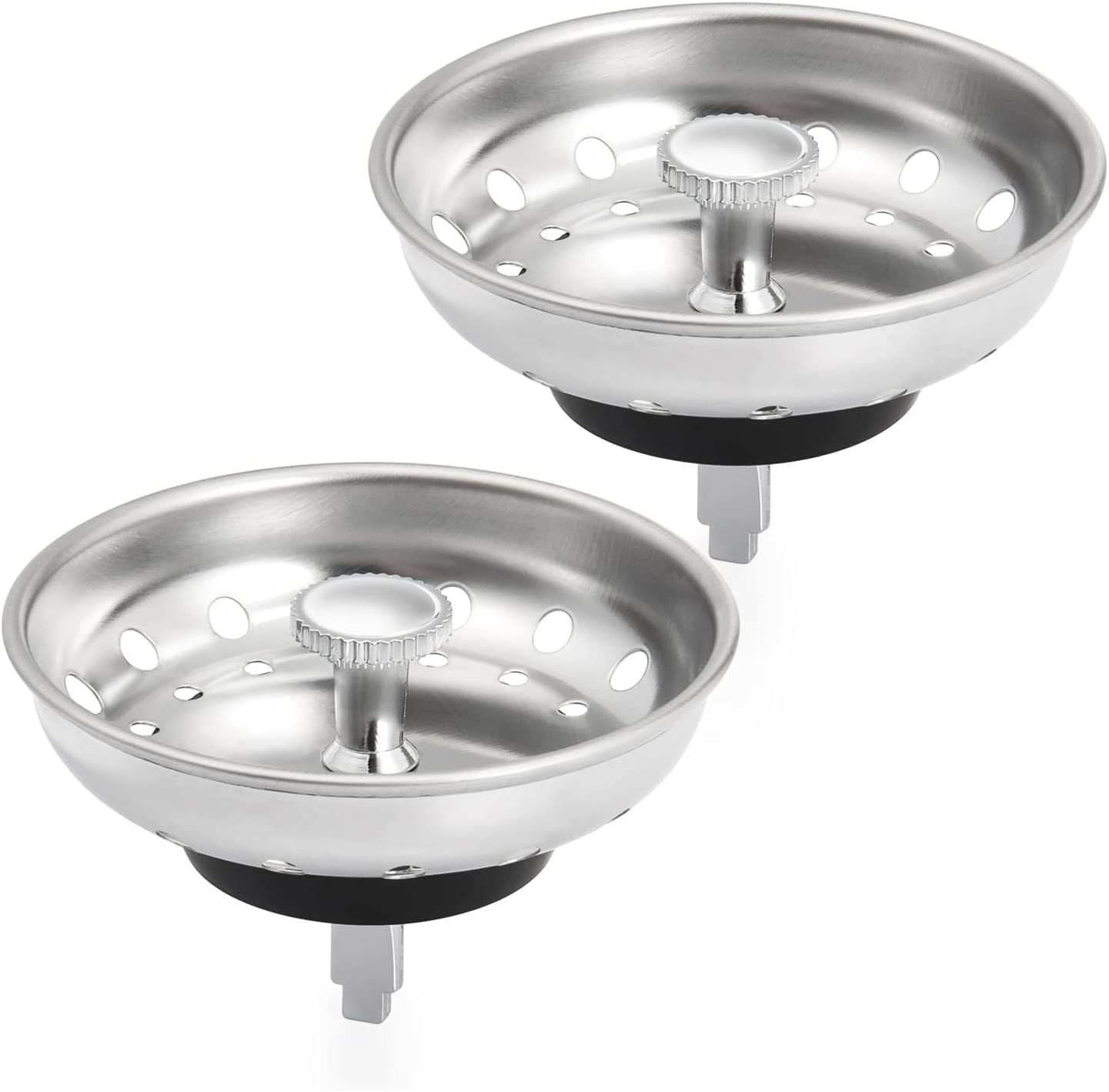 Kitchen Sink Strainer Stopper - 2-in-1 Stainless Steel Spring Clip Kitchen  Sink Drain Strainer And Stopper