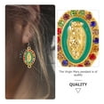 thumbnail image 4 of 24 piezas de llavero de aleación de colores con colgante exquisito de la Virgen María, amuleto de joyería artesanal., 4 of 5