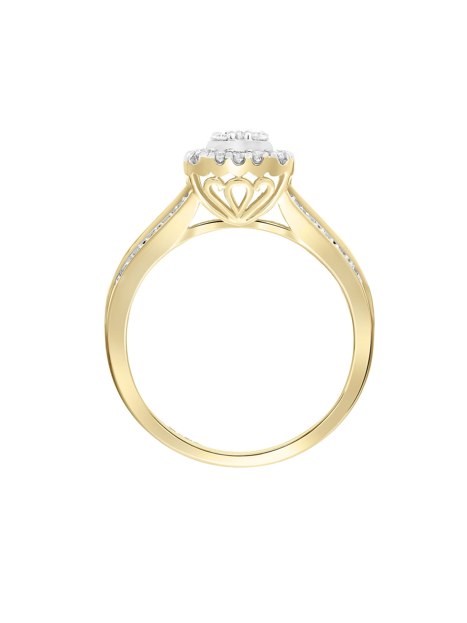 5/8 Carat T.W. Diamond 10k Yellow Gold "Lily" Women's Engagement Ring by Keepsake