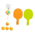 thumbnail image 2 of koolsoo Hanging Table Tennis Hand Eye Coordination Exerciser with Balls Self Workout Set Yellow Buckle, 2 of 9
