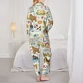 thumbnail image 5 of Bingfone Womens Pajama Sets Dogs Funny Pets Print,Long Sleeve Loungewear Pajamas Set-X-Large, 5 of 9