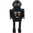 thumbnail image 4 of Retro Robot Figurine Resin Robot Craft Decorative Robot Model Novelty Robot Modeling Ornament - Suitable for Certain Brand, 4 of 5