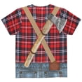 thumbnail image 2 of Halloween Lumberjack Costume All Over Youth T Shirt Multi YXL, 2 of 2