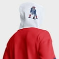 thumbnail image 7 of Men's Fanatics Red New England Patriots Helmet Retro Pullover Hoodie, 7 of 7