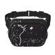 thumbnail image 1 of Fotbe Star Gazing Cat Illustration Cangurera Cuadrada con Estampado de Doble Capa, Bolsa de Cintura Ajustable Mini para Hombres y Mujeres, 1 of 9