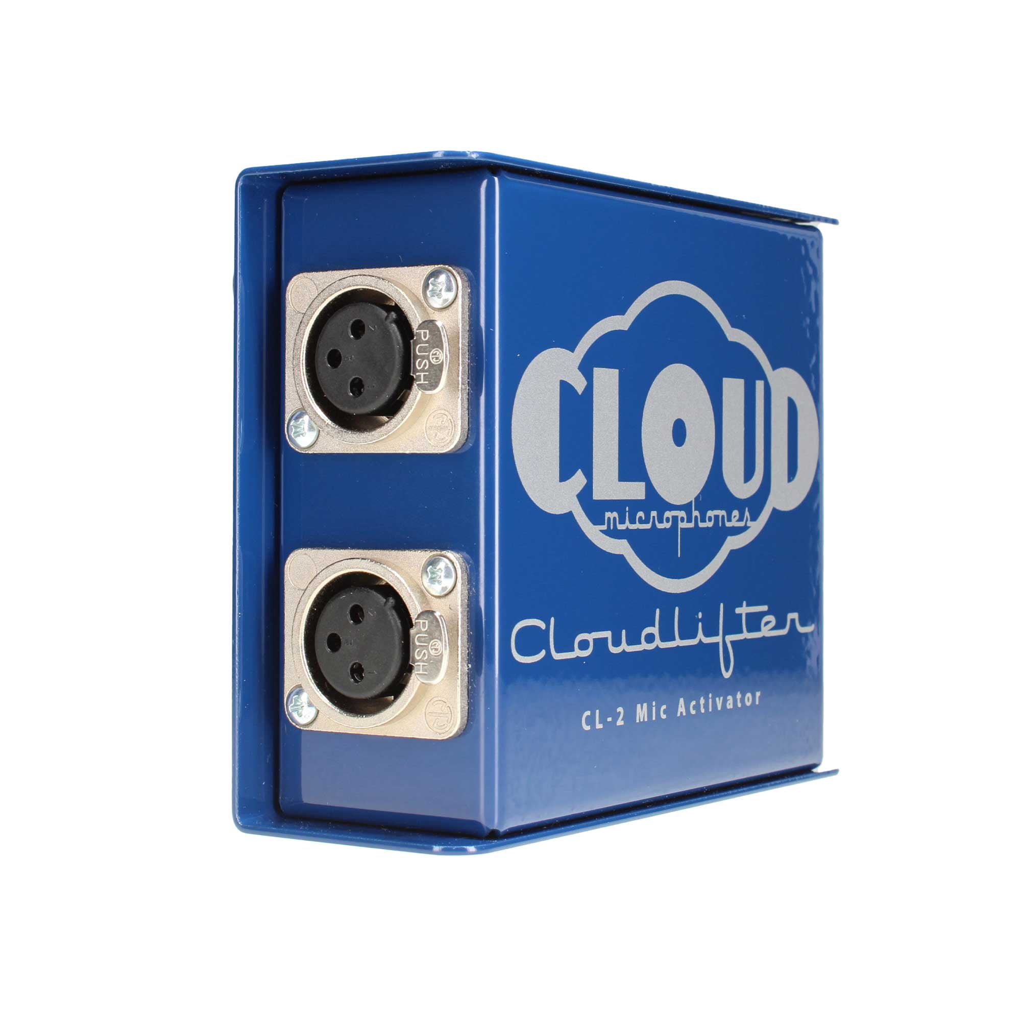 Cloud Microphones Cloudlifter CL-2 Mic Activator + XLR Male to XLR Female Microphone Cable + 6Ave Microfiber Cleaning Cloth + Adjustable Cord Straps