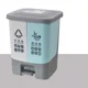 thumbnail image 3 of Cubo de plástico para cocina, cubo de basura para cocina, cubo doble para basura, cubo de basura para clasificar, cubo de basura para baño, inodoro, cubo de basura, 3 of 5