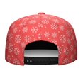 thumbnail image 4 of Custom Christmas Printed Flat Baseball Cap – Adjustable Snapback Hat with Flat Bill, Breathable and Durable, Personalized Design for Sports, Travel & Daily Wear, 4 of 6