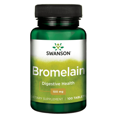 - Swanson Bromelain 100 mg 100 Tabs