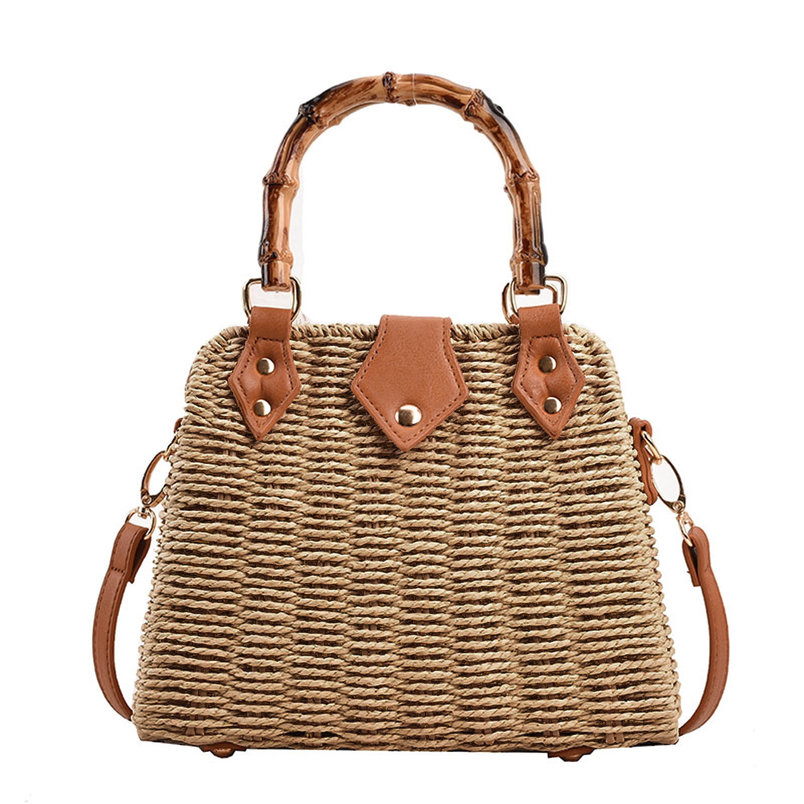 CAIXIA Small Boho Crochet Purse for Women Slouchy Beach Handwoven Crossbody Bags Vacation Shoulder Bag Purse