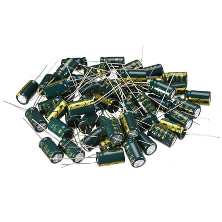Aluminum Radial Electrolytic Capacitor Low ESR 1000uF 10V 8x14mm 50pcs