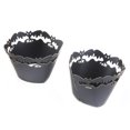 thumbnail image 4 of murciélago cupcake wrappers collares fiesta de halloween 50 unids negro Yuyangstore Envolturas de Magdalenas de Halloween, 4 of 7