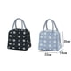 thumbnail image 5 of Bolsa de almuerzo aislada, bolsas de almuerzo térmicas portátiles, bolsa más fresca, caja de almuerzo con patrón de margaritas, bolsa organizadora para mujeres, 5 of 5