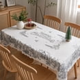 thumbnail image 4 of MMJ Christmas Coloring Table Cover DIY Activity Tablecloth, Washable Protective Cover for Holiday Party Table Christmas Decor 40x60in, 4 of 7