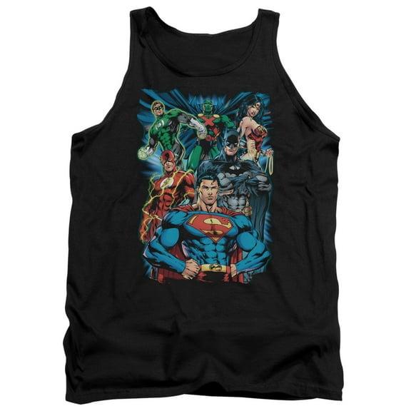 Jla - Justice Is Served - Tank Top - Medium