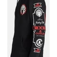 thumbnail image 4 of Crooks & Castles Men's Red Medusa Graphic Hoodie Sweatshirt, Sizes XS-3XL, 4 of 4