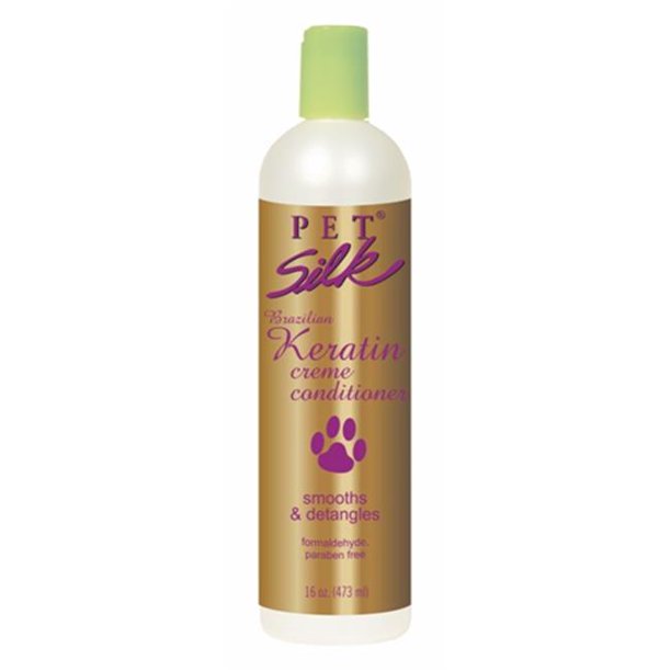 Pet Silk PS1619 Pet Silk Brazilian Keratin Creme Conditioner Walmart