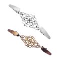 thumbnail image 1 of Miangastore Cardigan Collar Clips Silver Wedding Party Proms 2Pcs 3.5x1x0.2In, 1 of 8