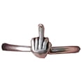 thumbnail image 2 of Xihbxyly Anillo para El Dedo Medio, Divertido y Novedoso, Talla Ajustable, Diseño Unisex, Accesorio Informal, Recuerdo de Cumpleaños, de Acero Inoxidable., 2 of 4