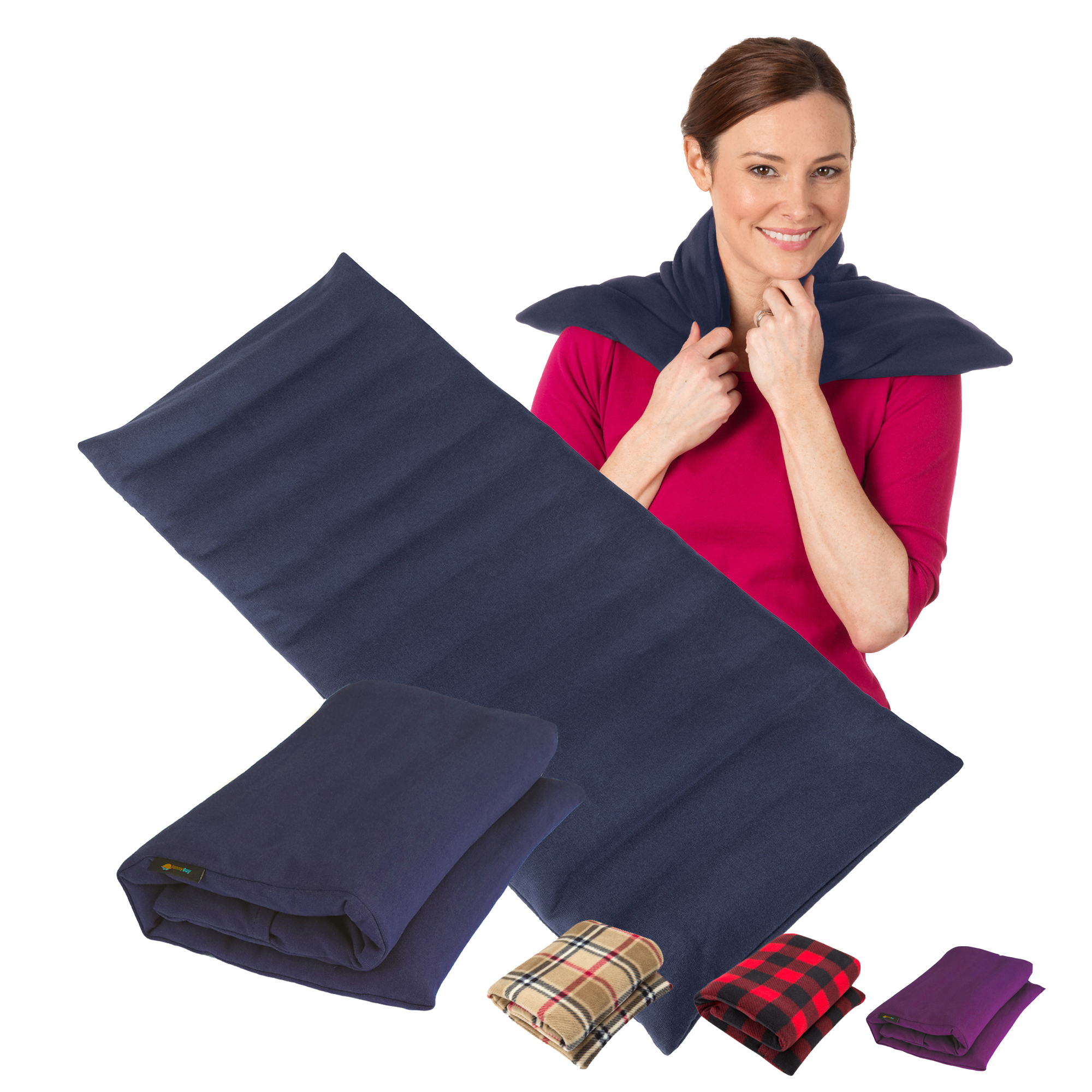 Sunny Bay Extra Large Body Heating Wrap, Back Pain Relief, Moist Heat