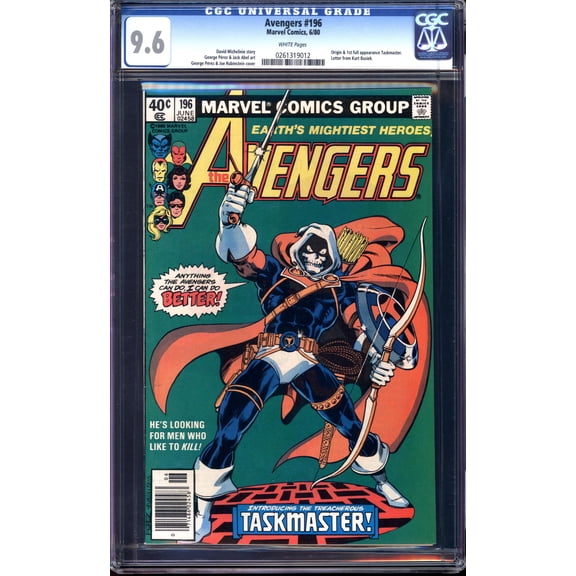 Avengers #196 - CGC 9.6 Comic Book